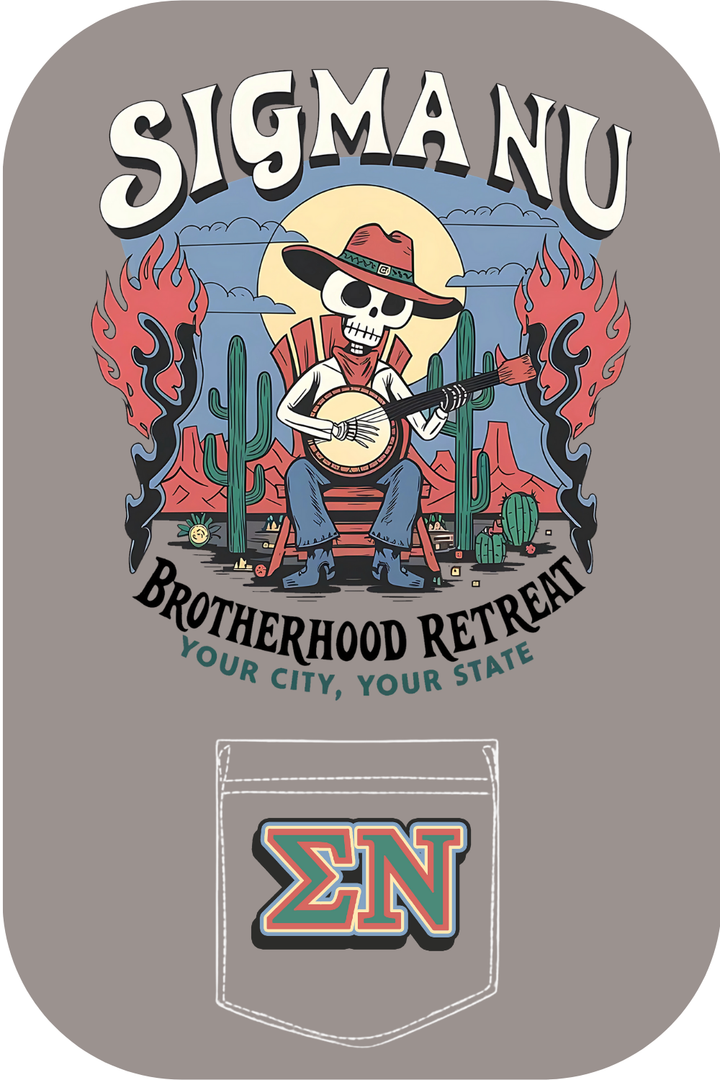 Custom Sigma Nu Brotherhood Retreat