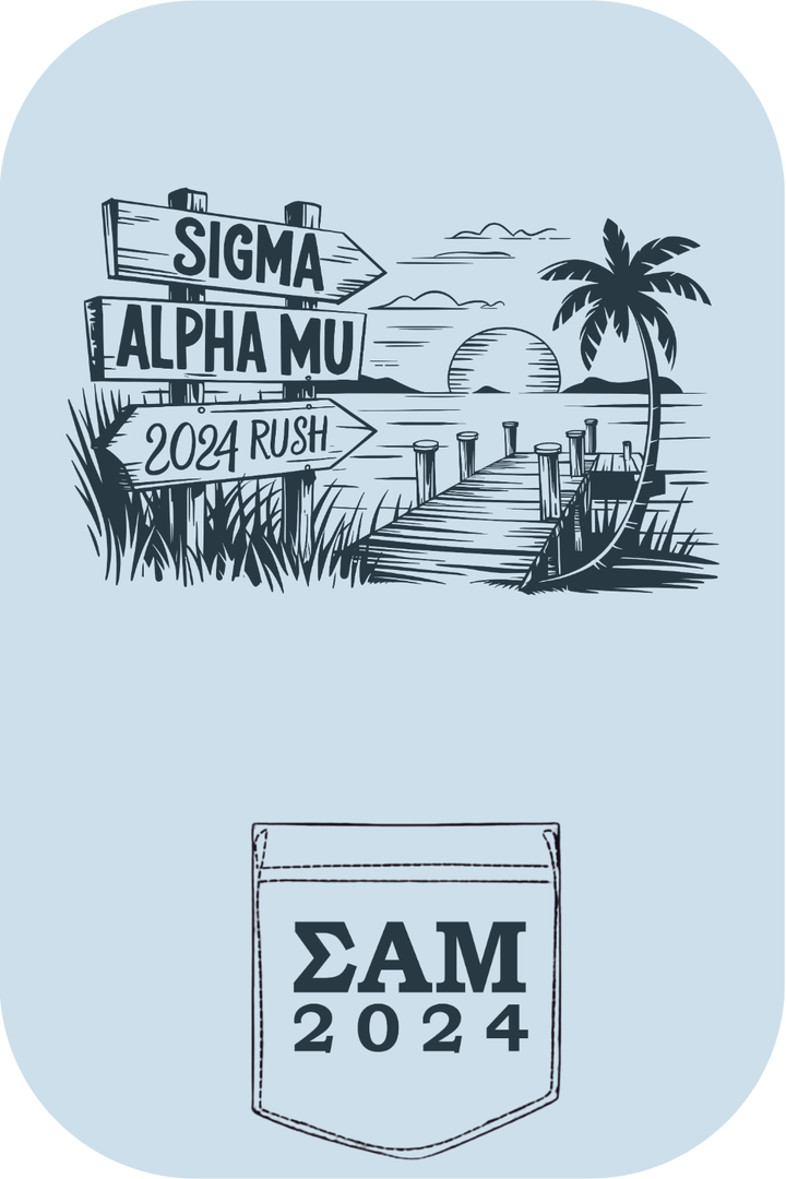 Custom Sigma Alpha Mu Rush