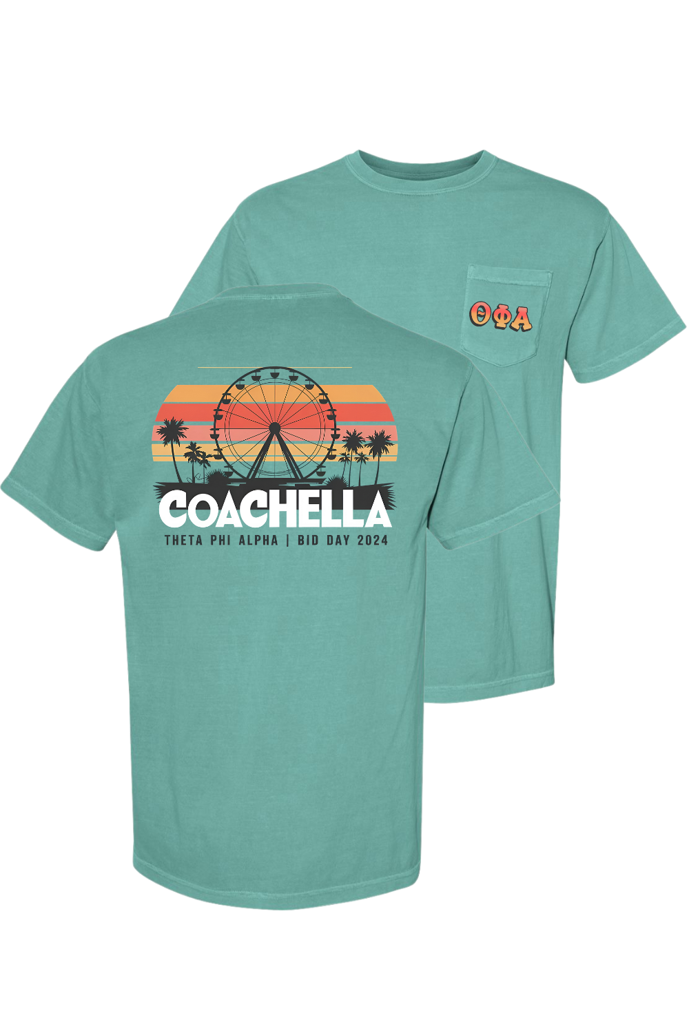 Custom Coachella Theta Phi Alpha