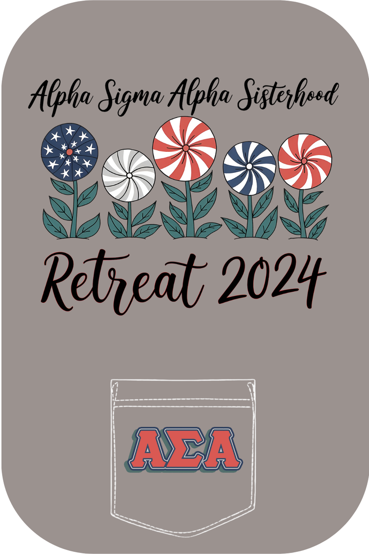 Custom Alpha Sigma Alpha Sisterhood Retreat