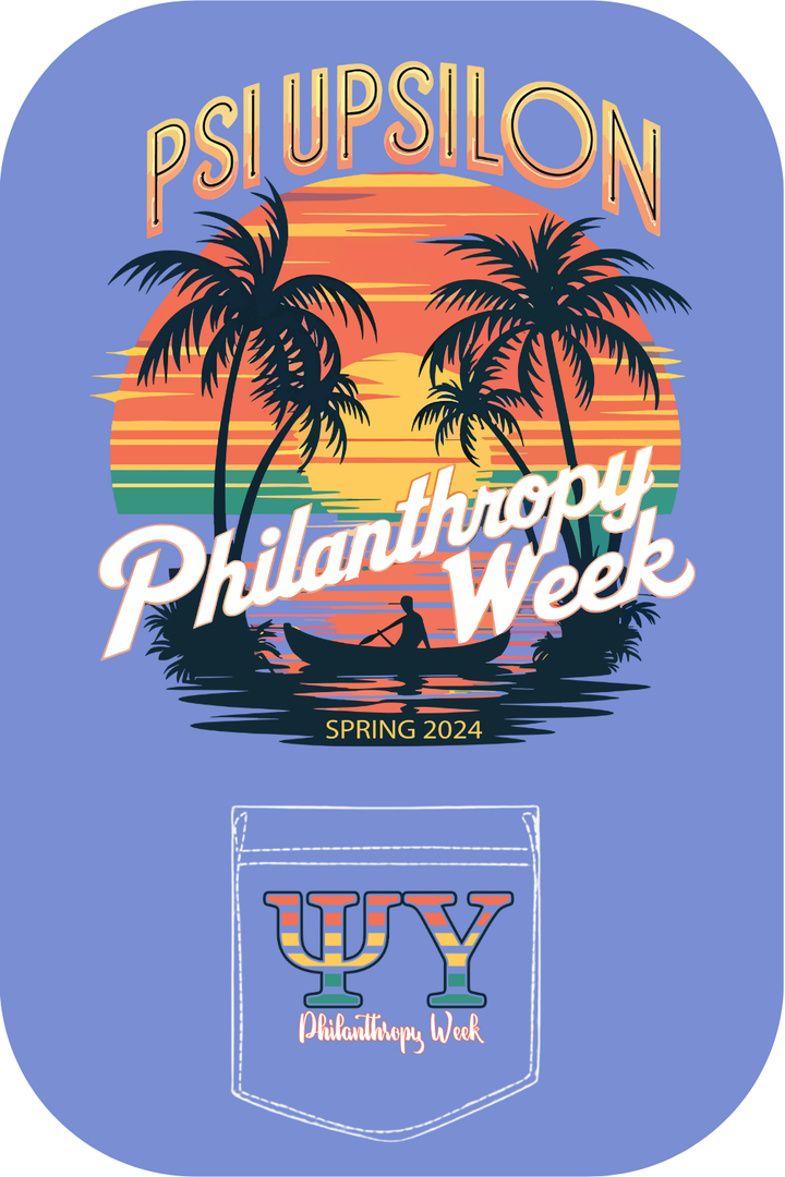 Custom Psi Upsilon Philanthrophy Week