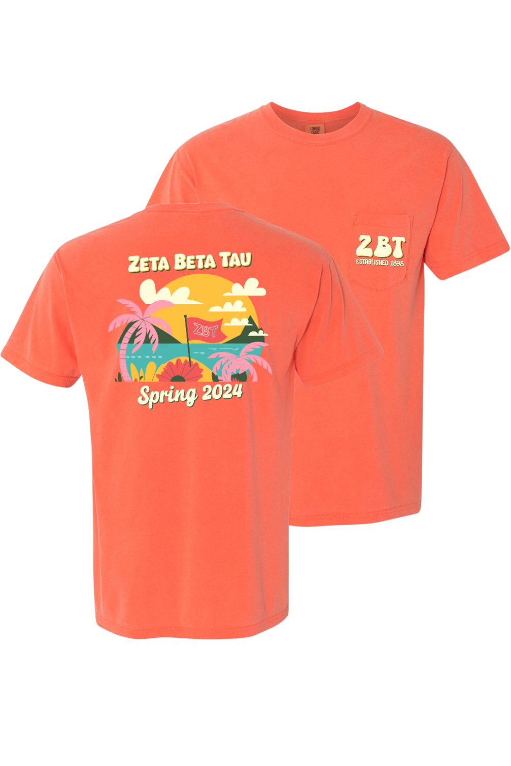 Custom Zeta Beta Tau Spring