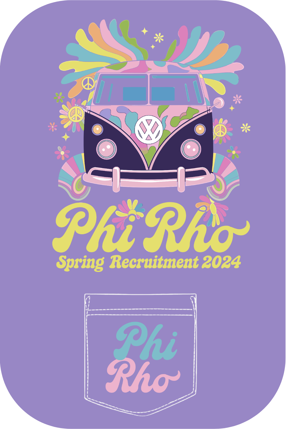 Custom Phi Rho Spring Recruitment – Kite and Crest