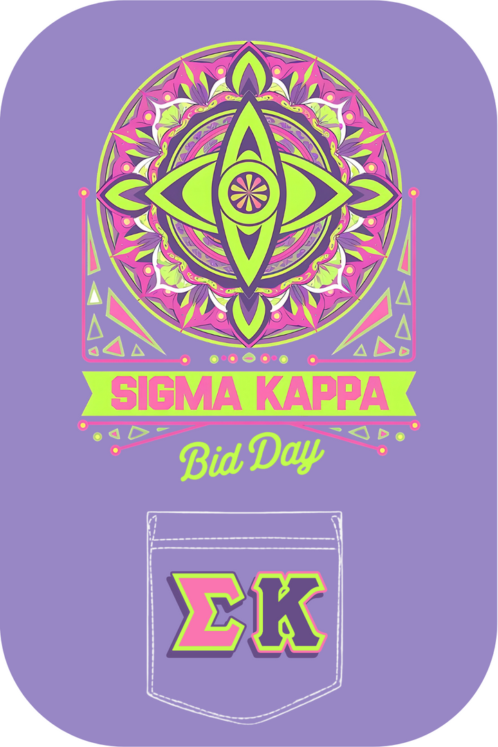 Custom Sigma Kappa Bid Day