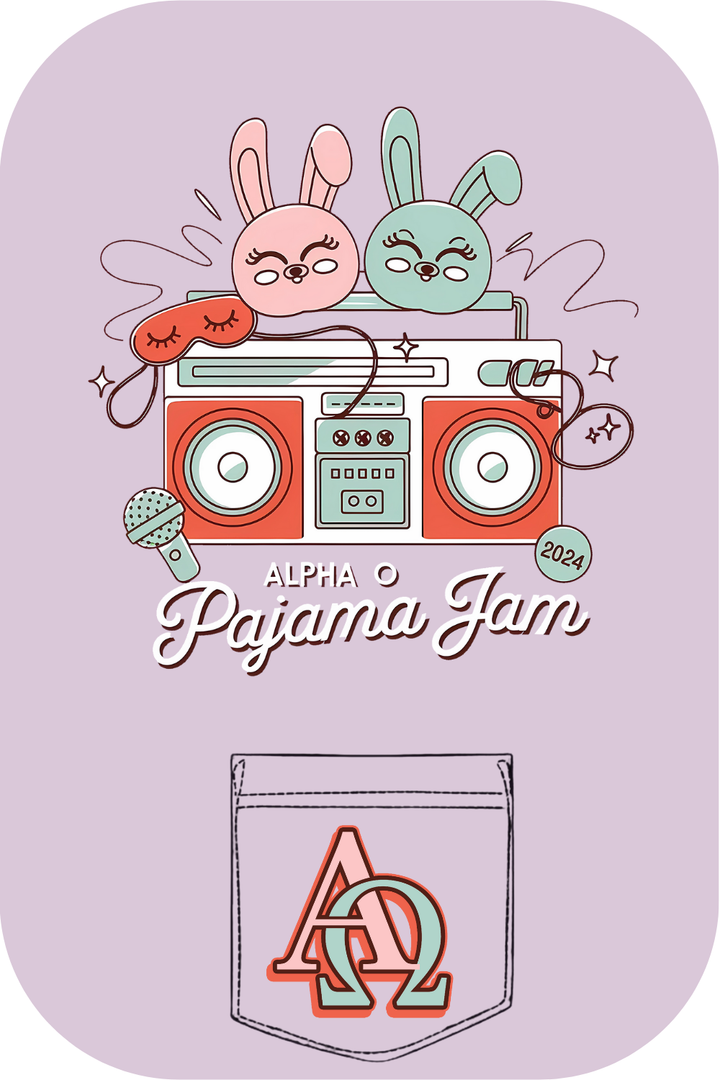 Custom Alpha O Pajama Jam