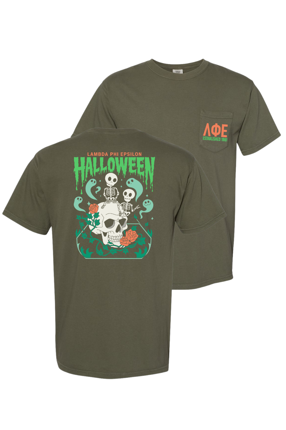 Custom Lambda Phi Epsilon Halloween