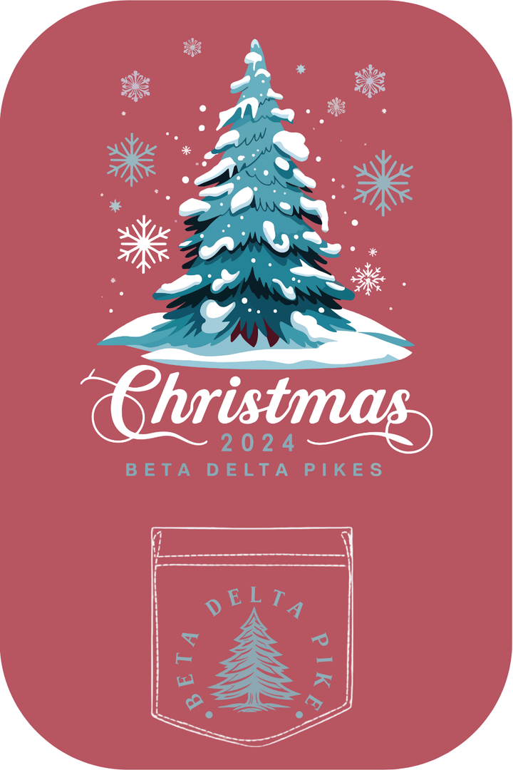 Custom Christmas Beta Delta Pikes