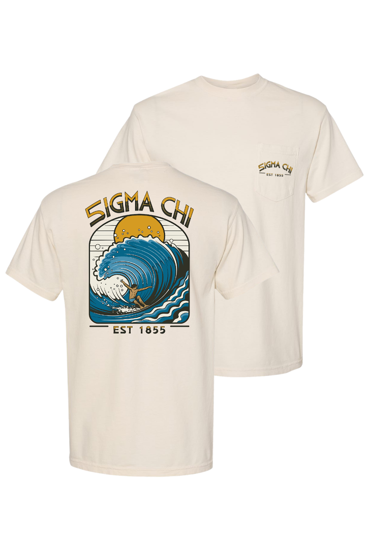 Custom Sigma Chi Surfing