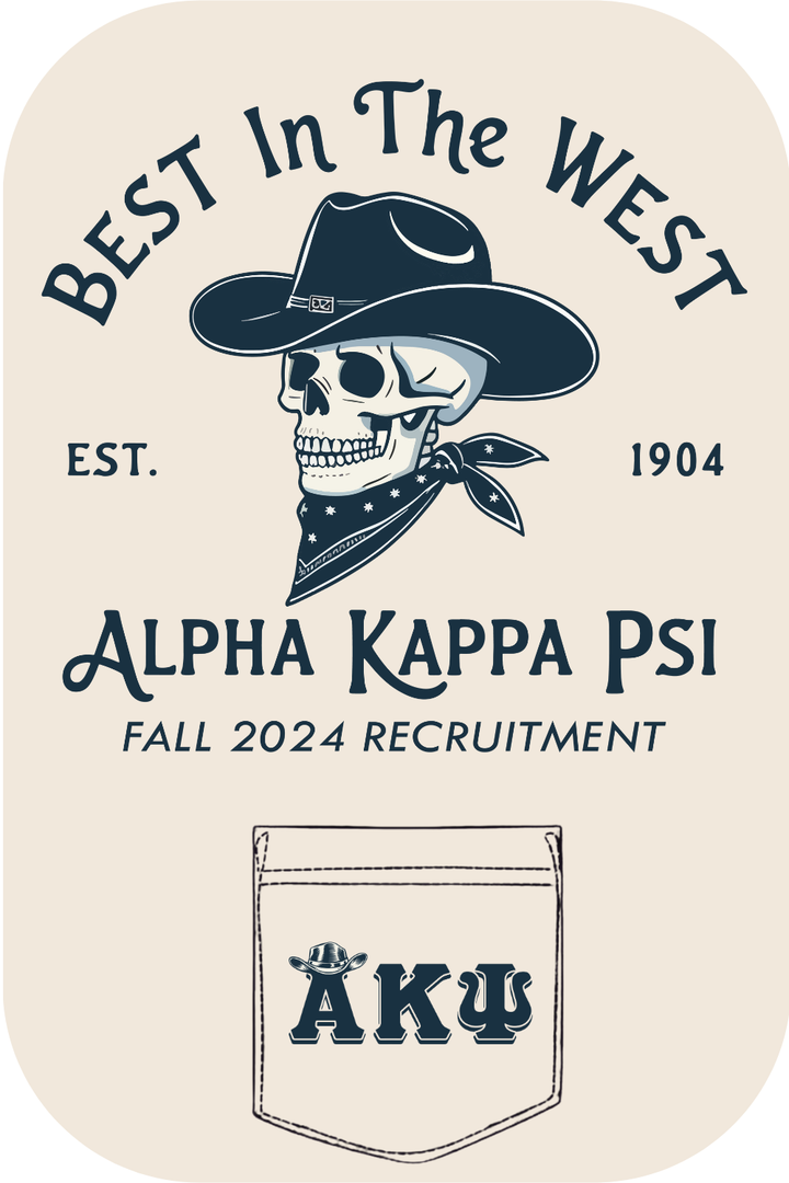Custom Best In The West Alpha Kappa Psi