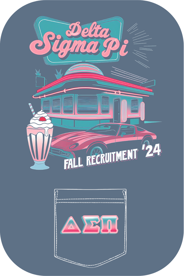 Custom Delta Sigma Pi Fall Recruitment