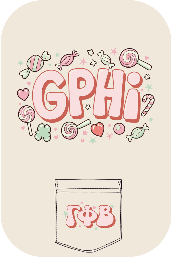 Custom Gamma Phi Beta Candies