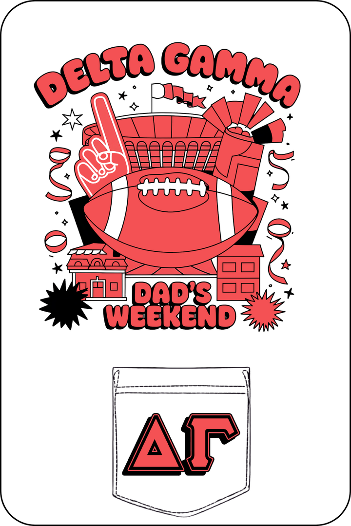 Custom Delta Gamma Dad's Weekend