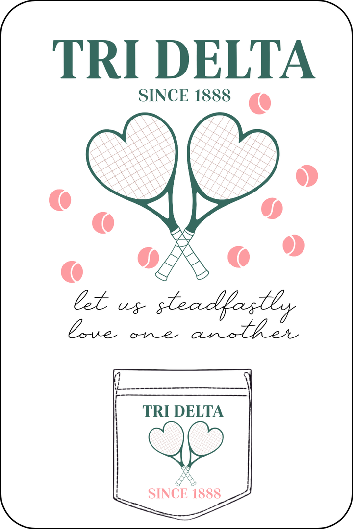 Custom Tri Delta Love One Another
