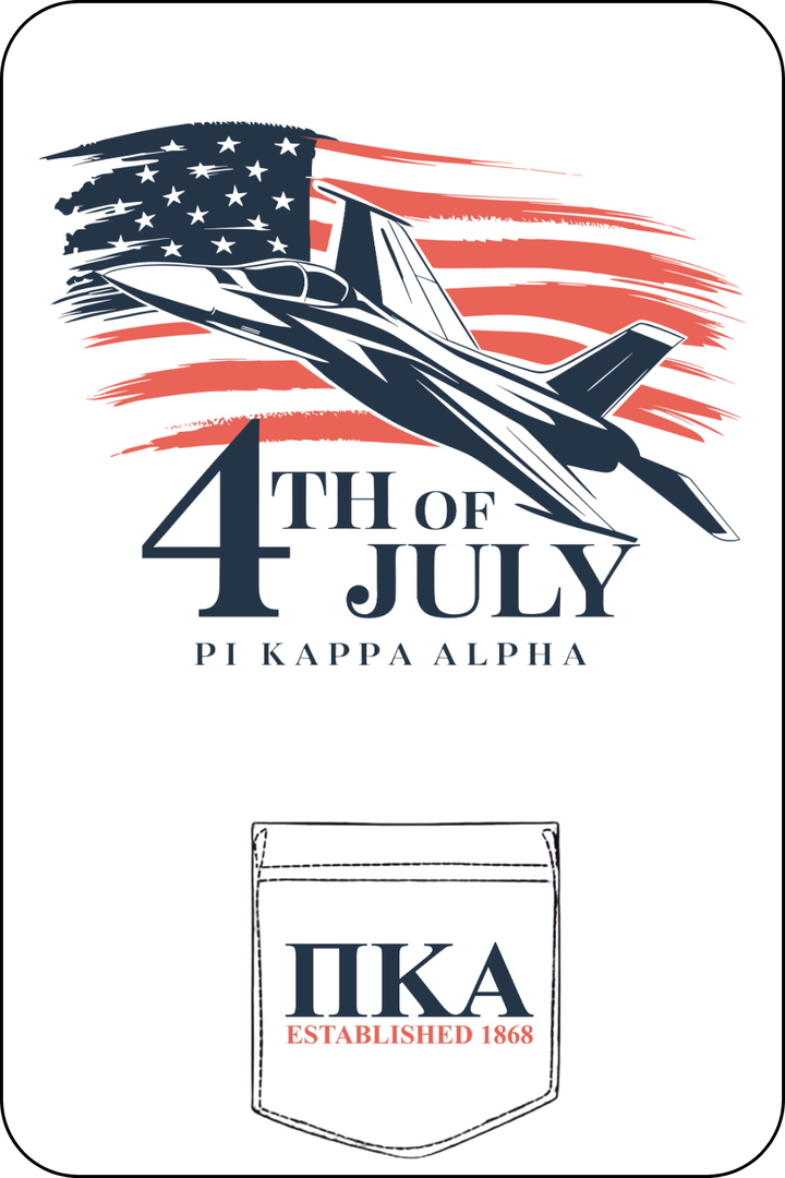 Custom Pi Kappa Alpha 4th Of July