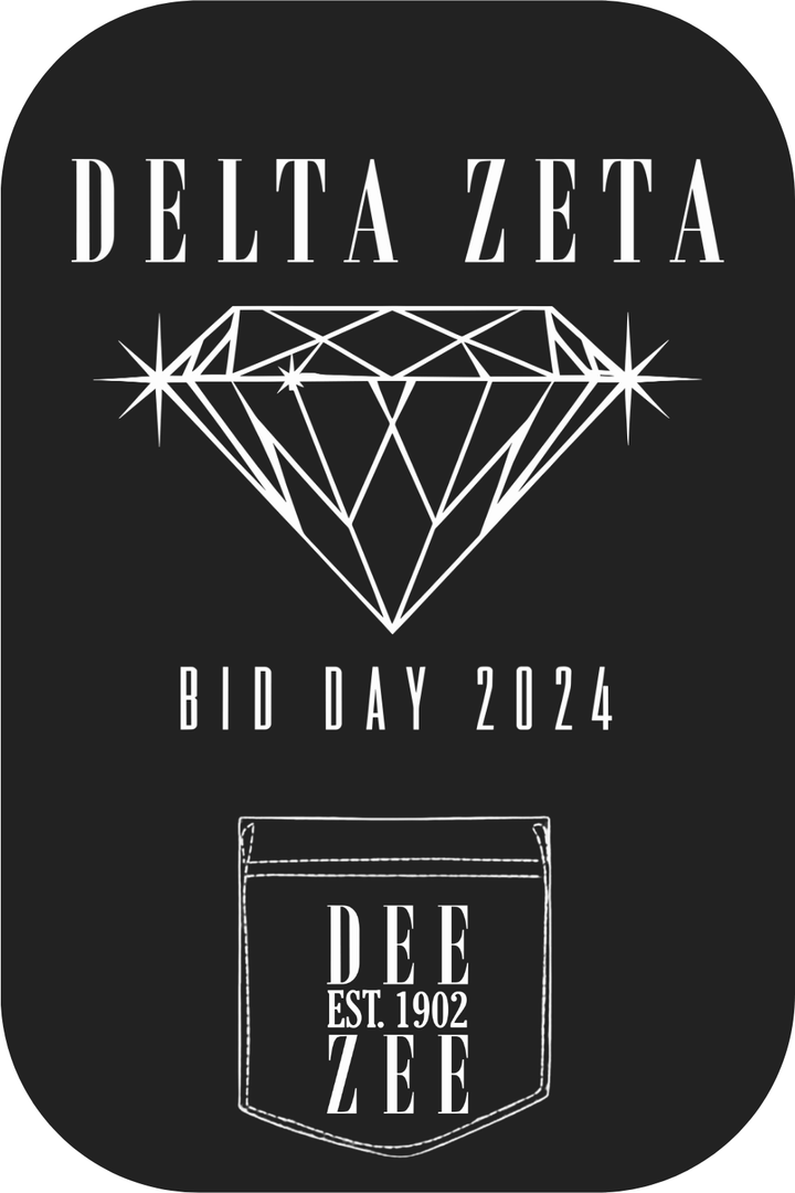 Custom Delta Zeta Bid Day