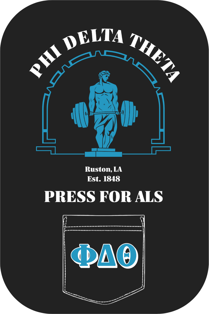 Custom Phi Delta Theta Press For Als