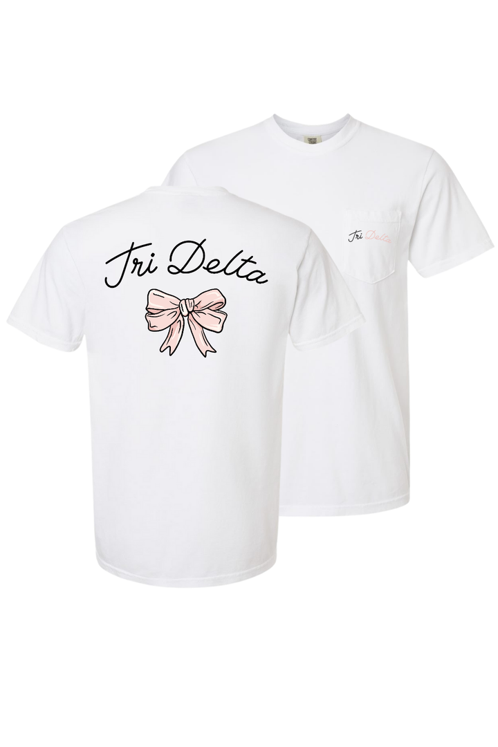 Custom Tri Delta Ribbon