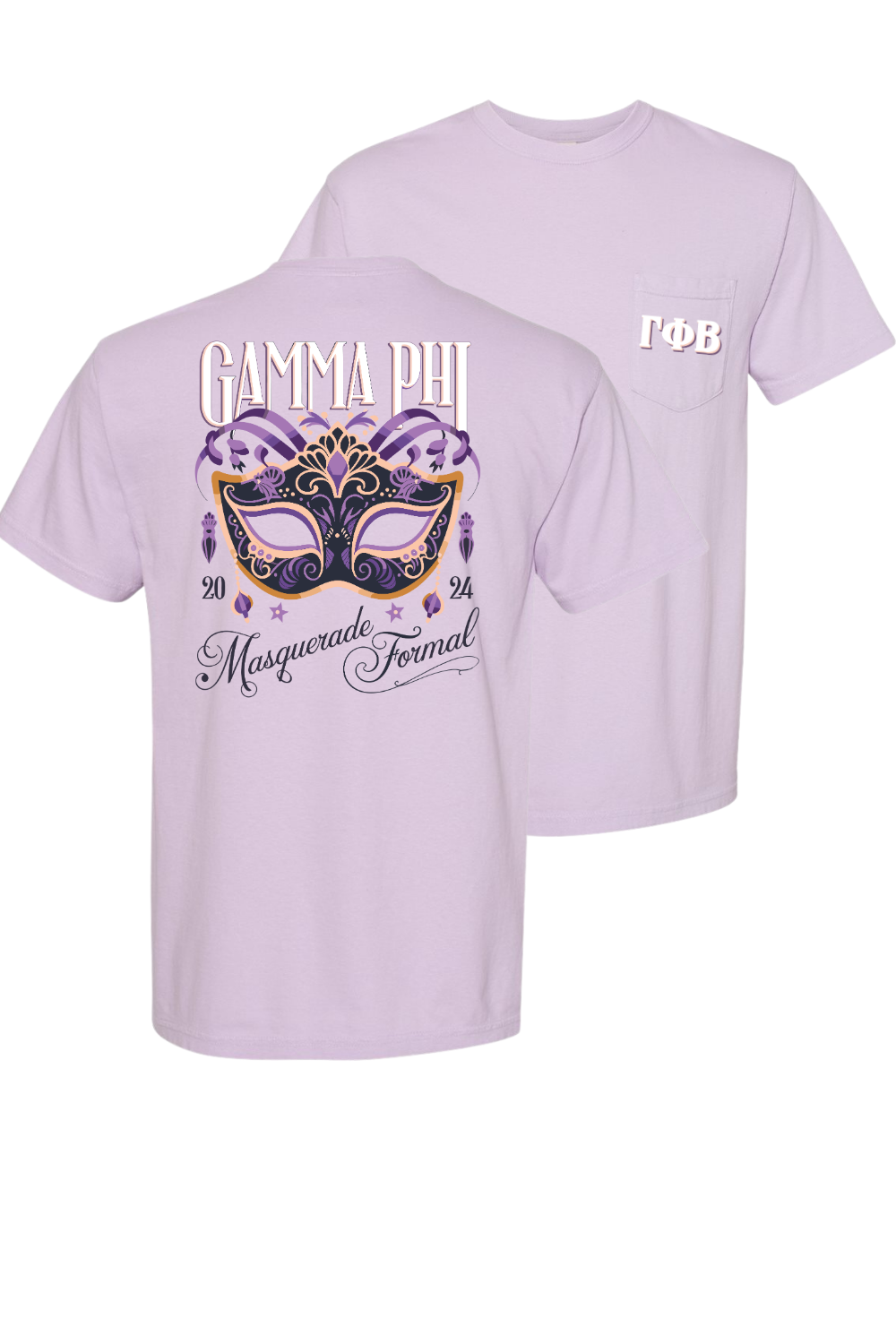 Custom Gamma Phi Beta Masquerade Ball