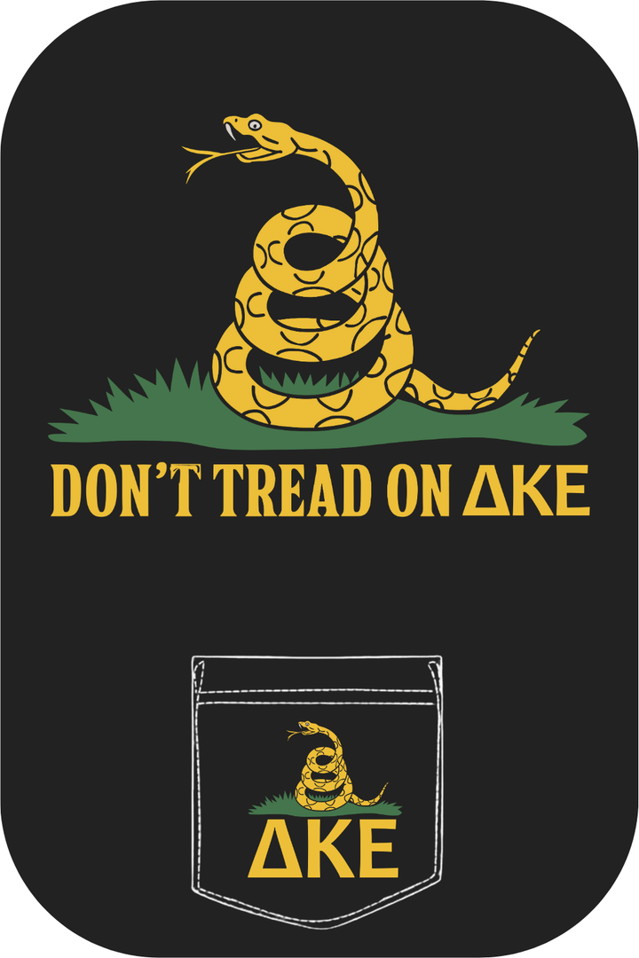 Custom Don't Tread On Delta Kappa Epsilon