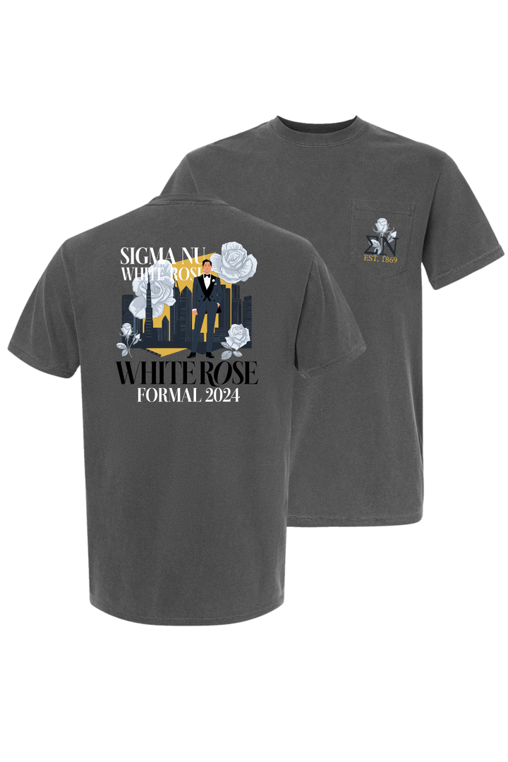 Custom Sigma Nu White Rose Formal