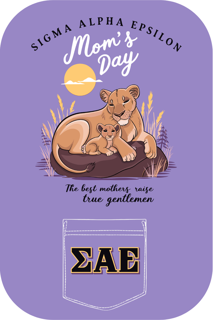 Custom Sigma Alpha Epsilon Mom's Day