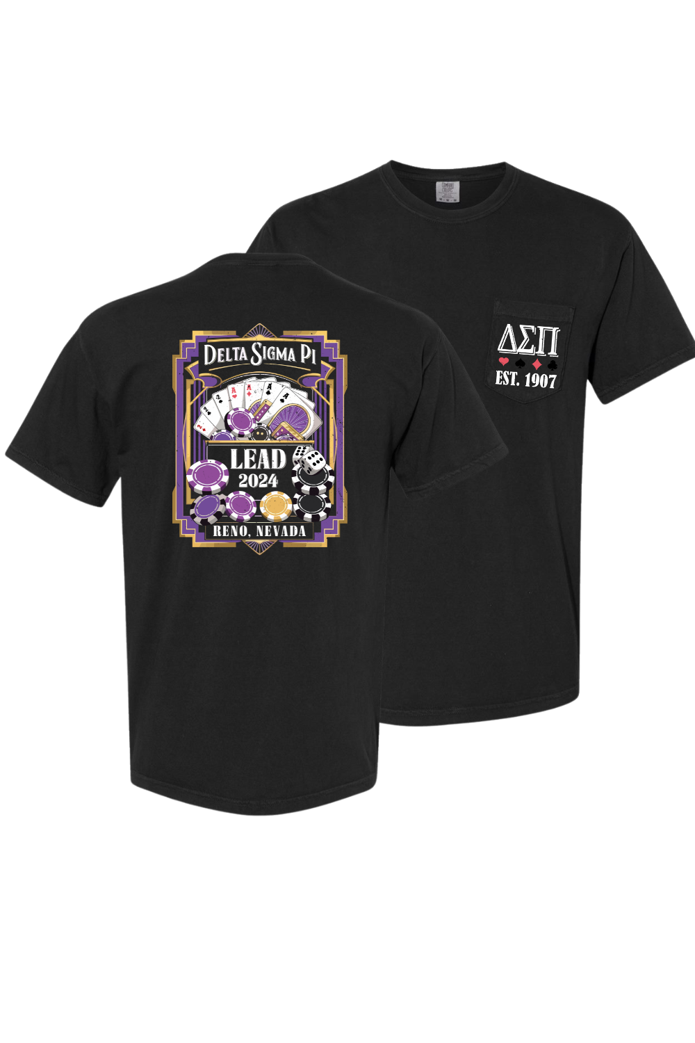 Custom Delta Sigma Pi Lead
