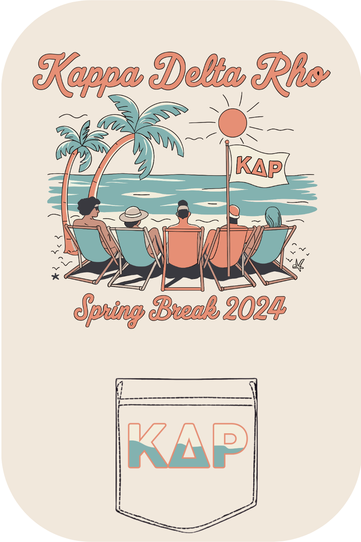 Custom Kappa Delta Rho Spring Break