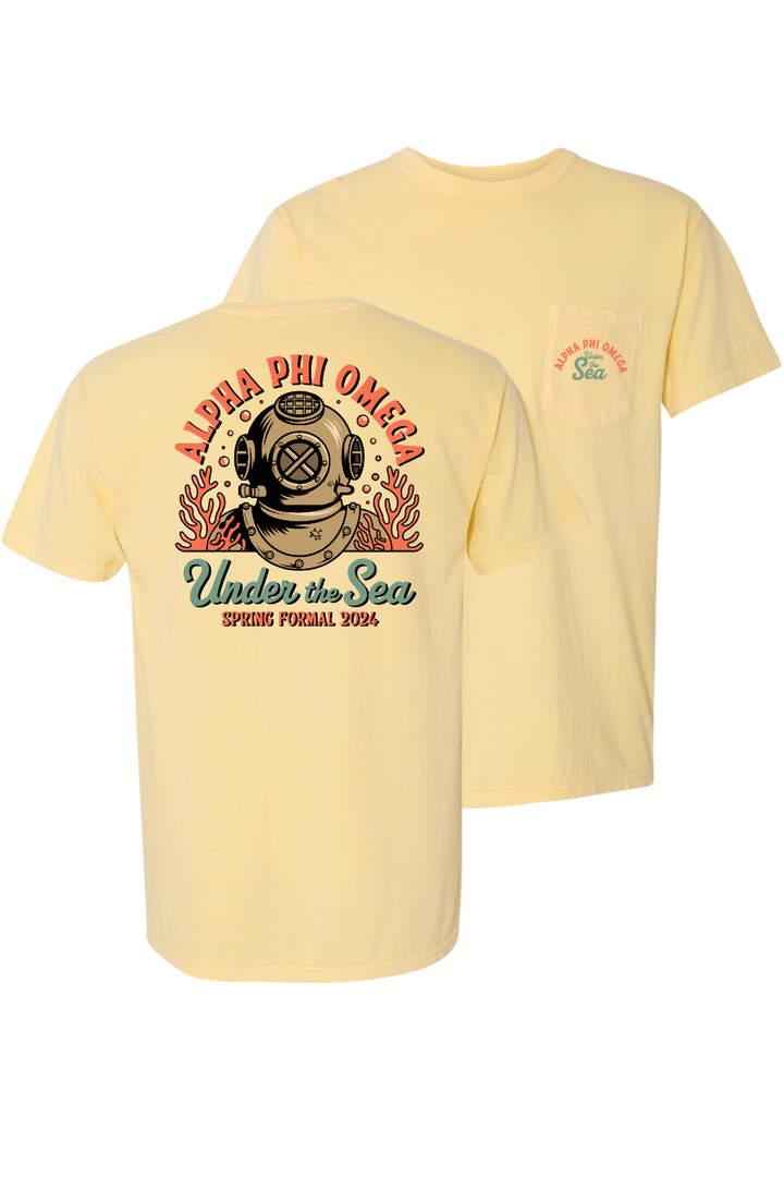 Custom Alpha Phi Omega Under The Sea