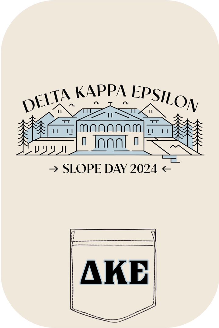 Custom Delta Kappa Epsilon Slope Day