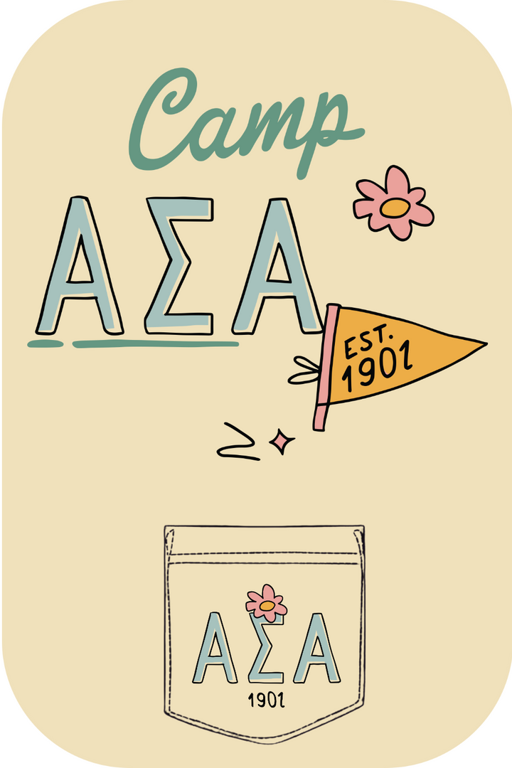 Custom Camp Alpha Sigma Alpha