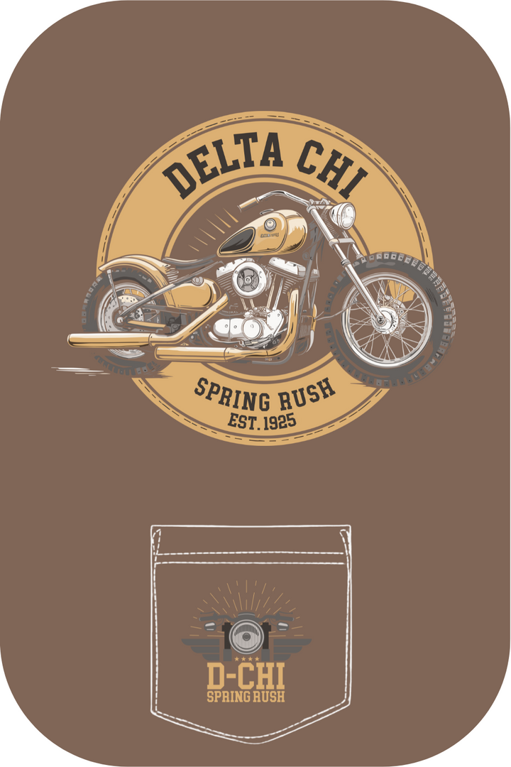 Custom Delta Chi Spring Rush Big Bike