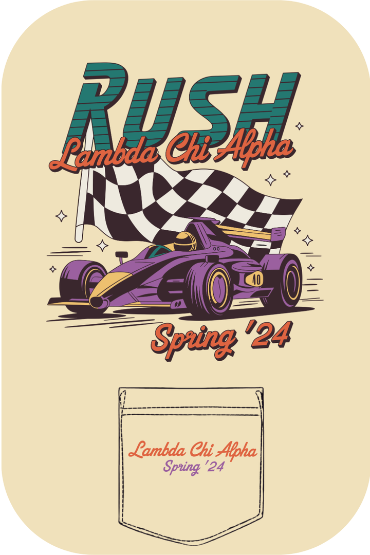 Custom Rush Lambda Chi Alpha Spring