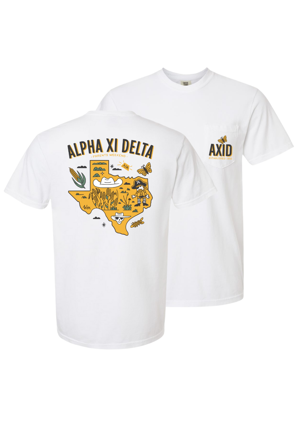 Custom Alpha Xi Delta Parents Weekend