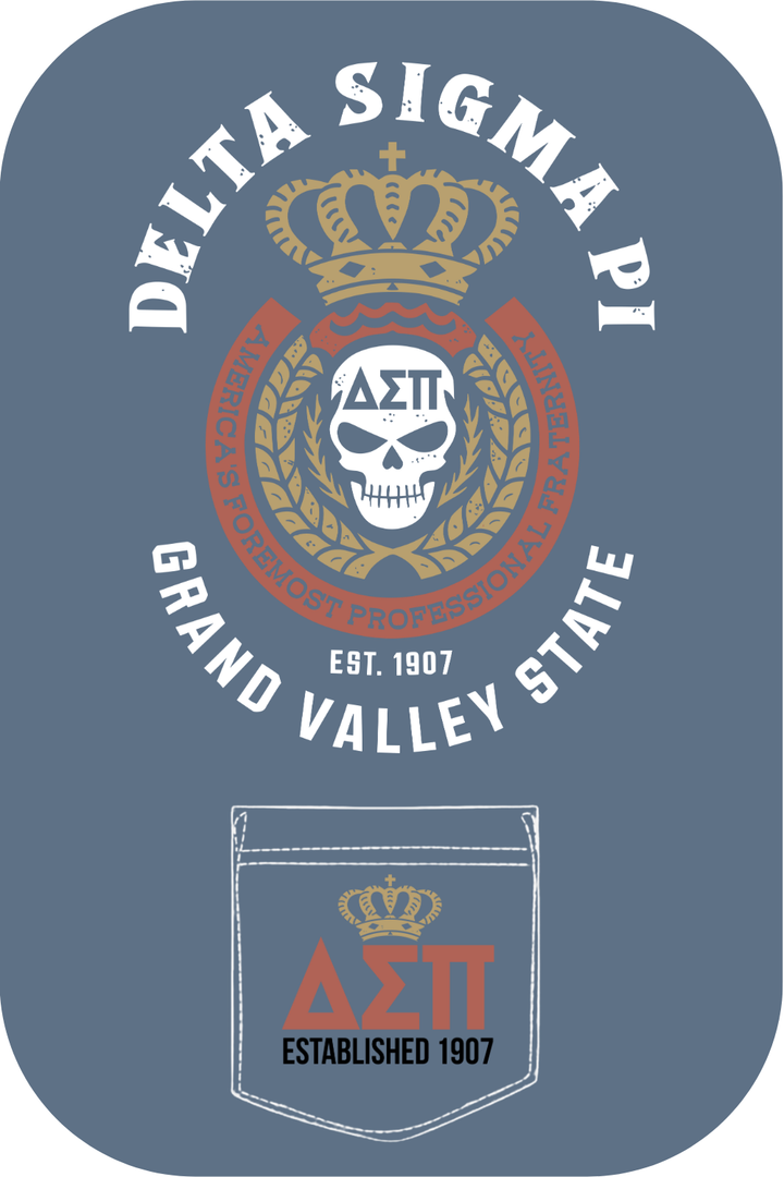 Custom Delta Sigma Pi Grand Valley State