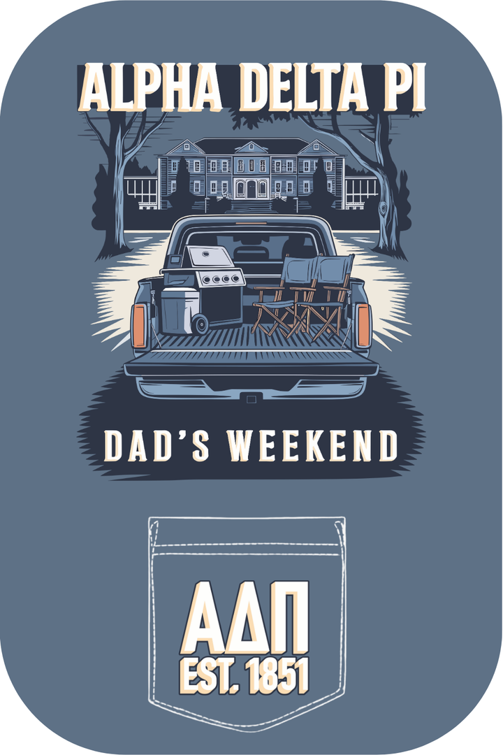 Custom Alpha Delta Pi Dad's Weekend