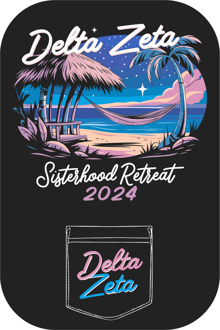 Custom Delta Zeta Sisterhood Retreat