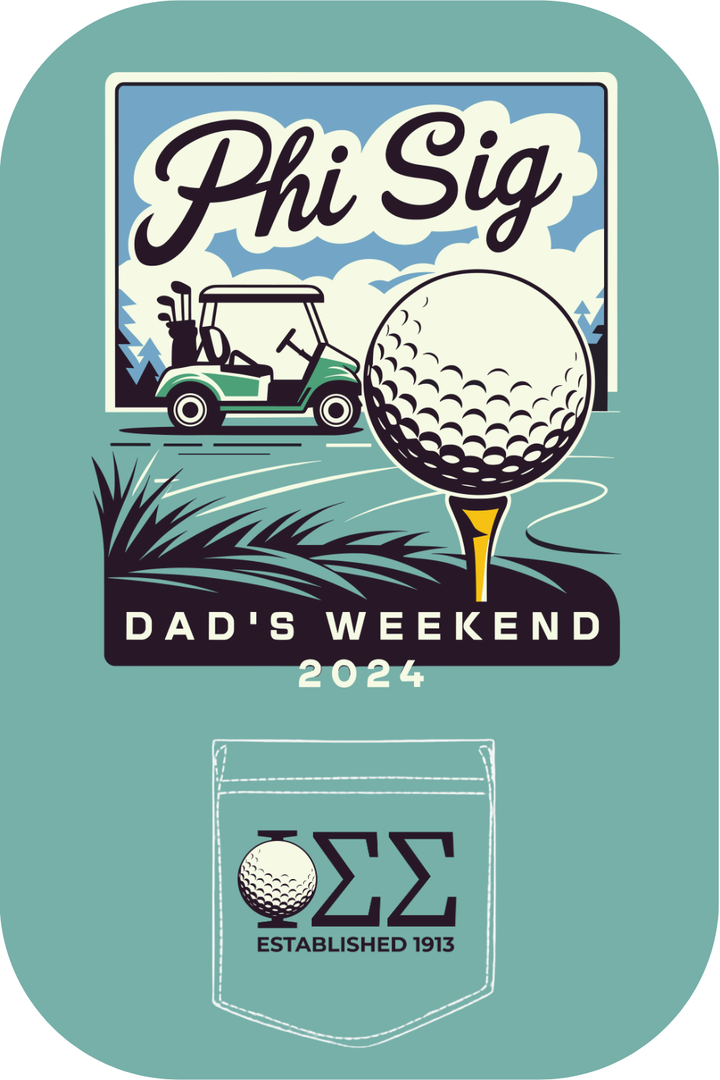 Custom Phi Sig Dad's Weekend