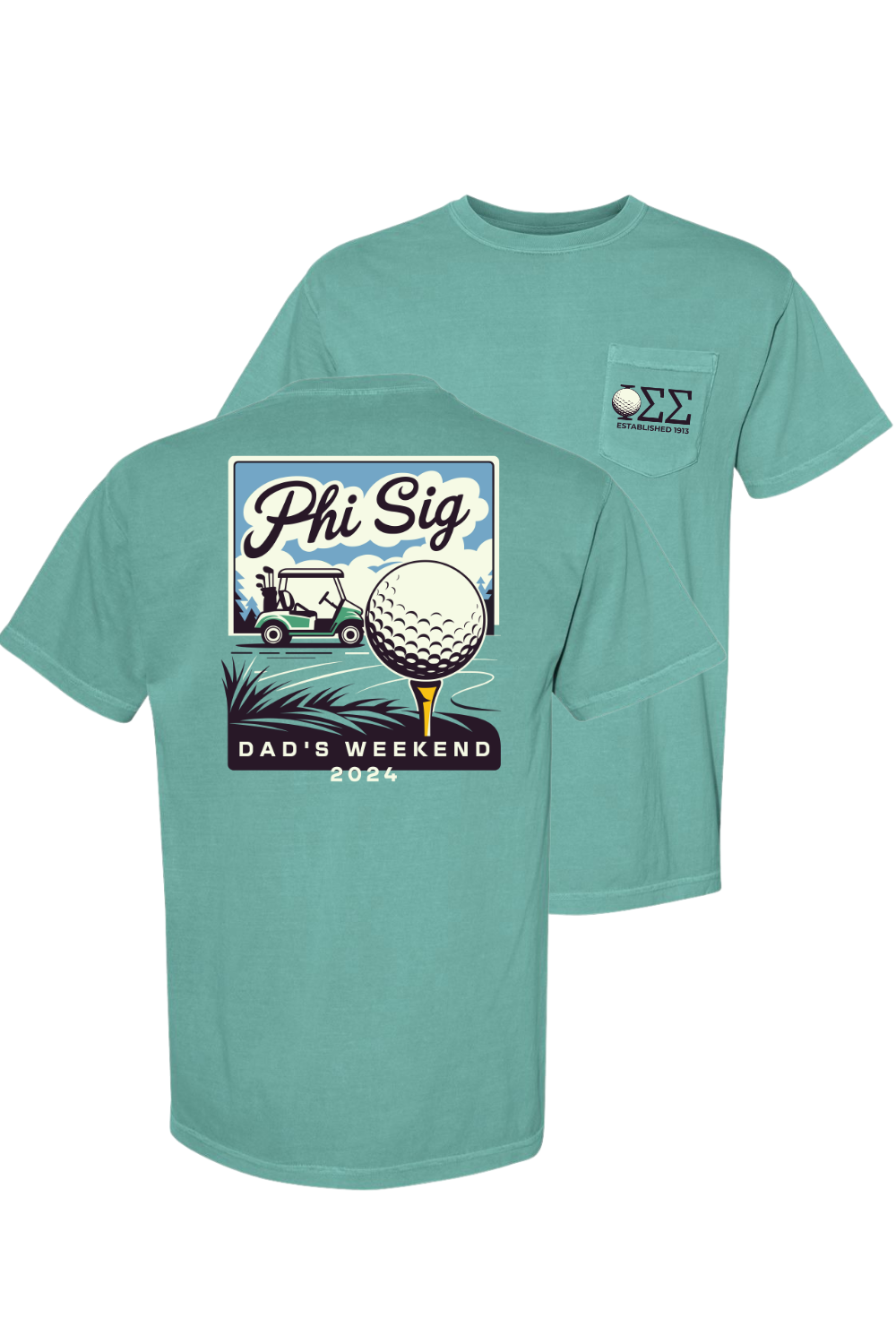 Custom Phi Sig Dad's Weekend