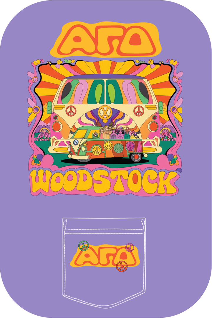Custom Alpha Gamma Delta Woodstuck
