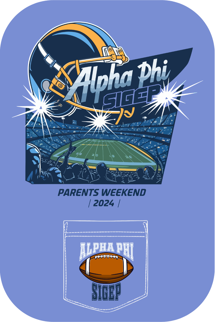 Custom Alpha Phi Sigep Parents Weekend