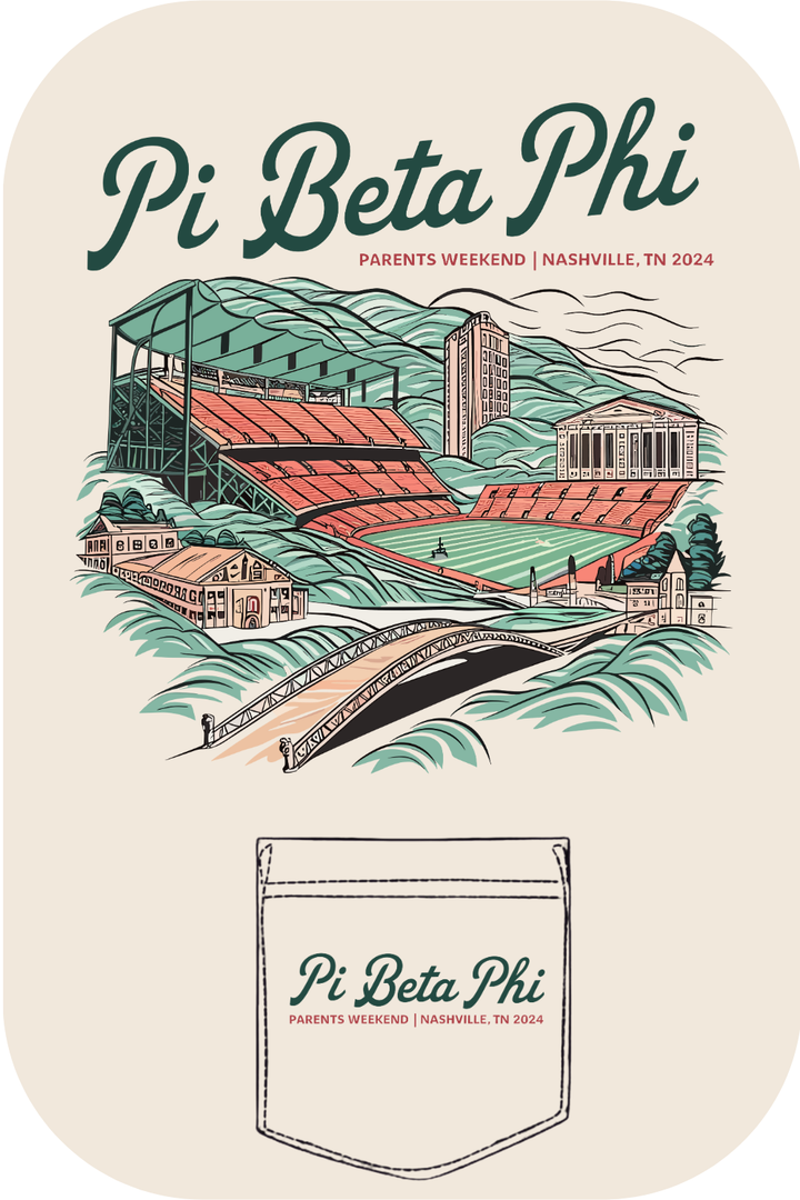 Custom Pi Beta Phi Parent's Weekend