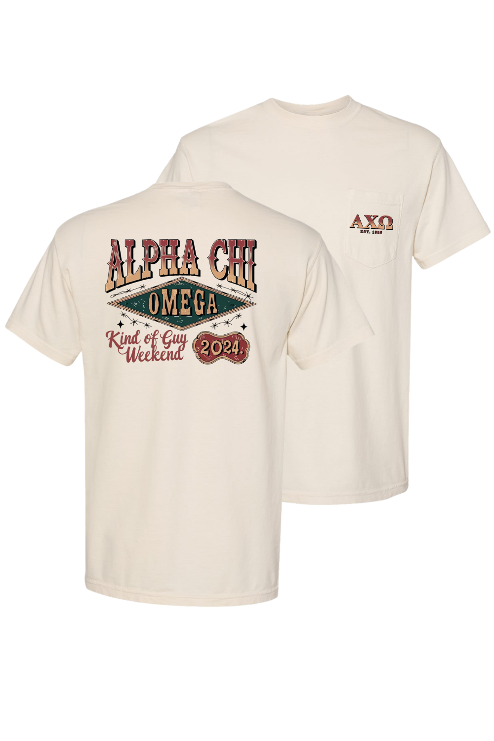 Custom Alpha Chi Omega Kind Of Guy Weekend
