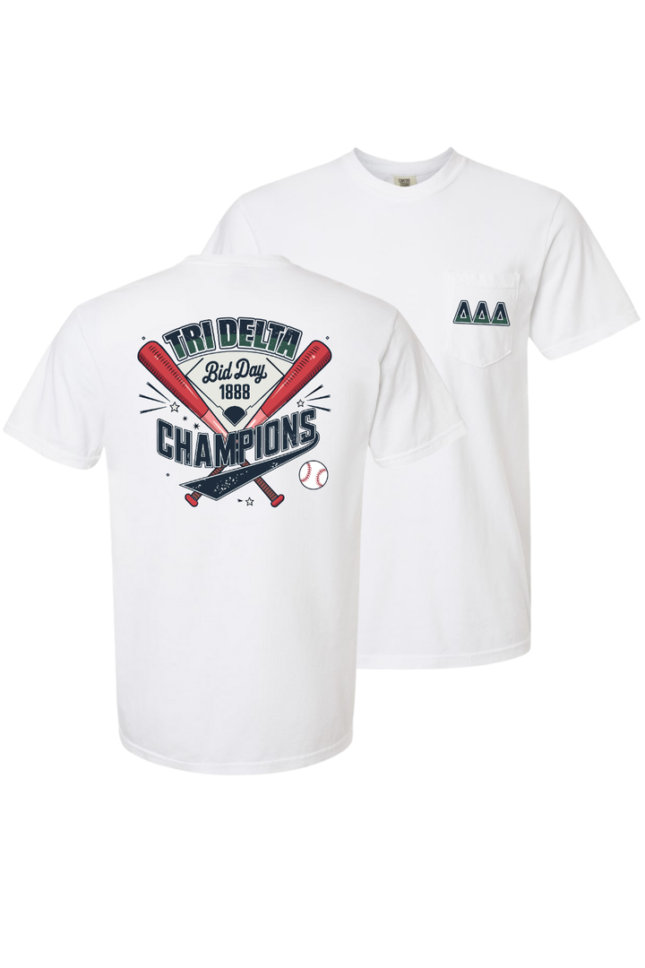 Custom Tri Delta Bid Day Champions