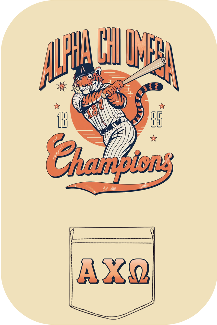 Custom Alpha Chi Omega Champions