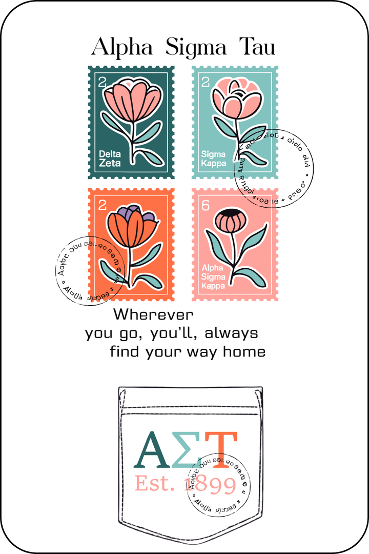 Custom Alpha Tau Sigma Always Find Your Way Home
