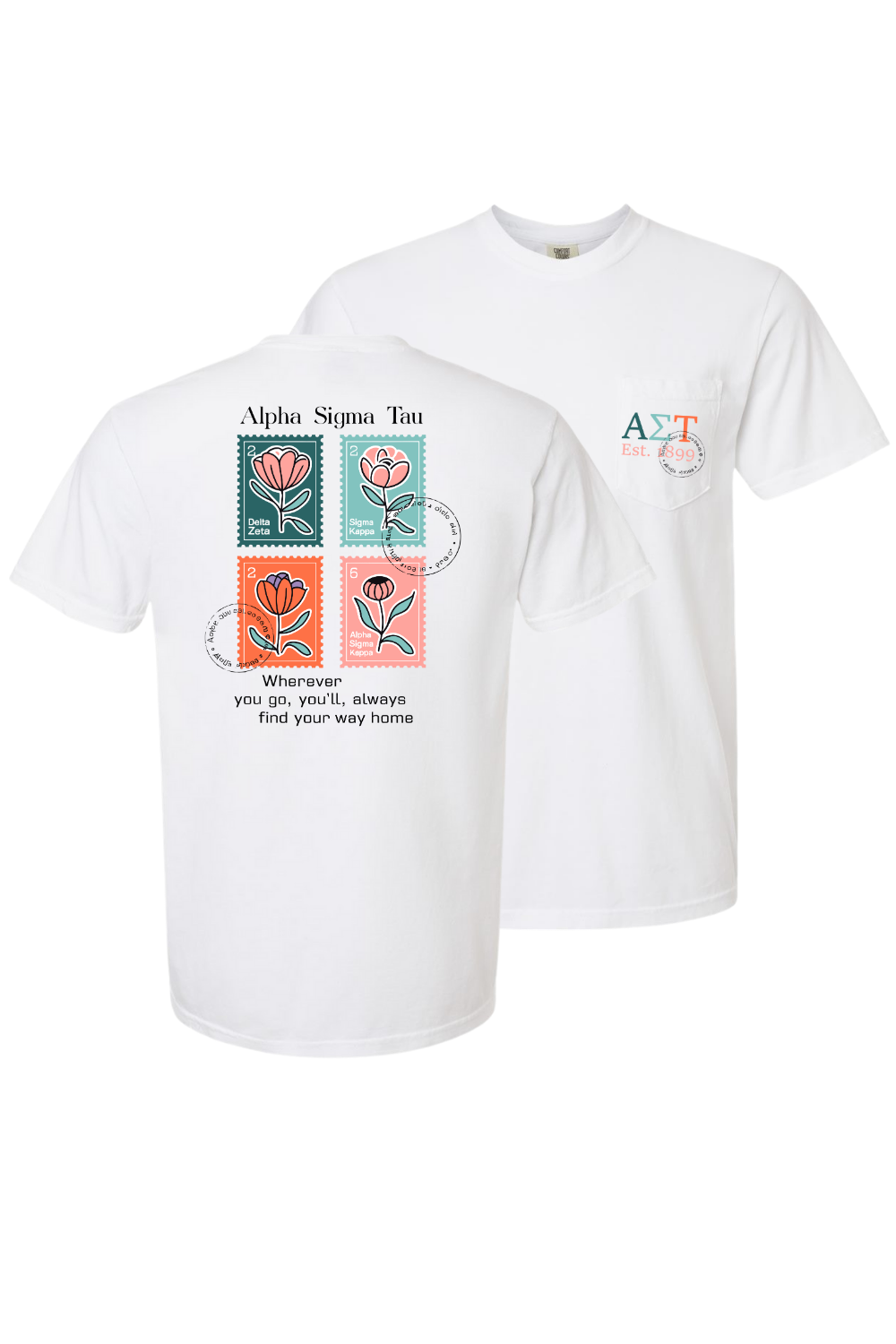 Custom Alpha Tau Sigma Always Find Your Way Home