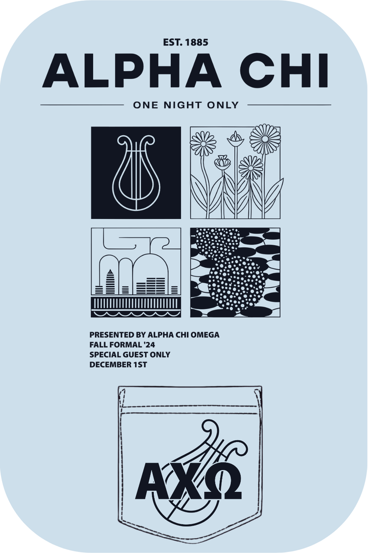 Custom Alpha Chi One Night Only