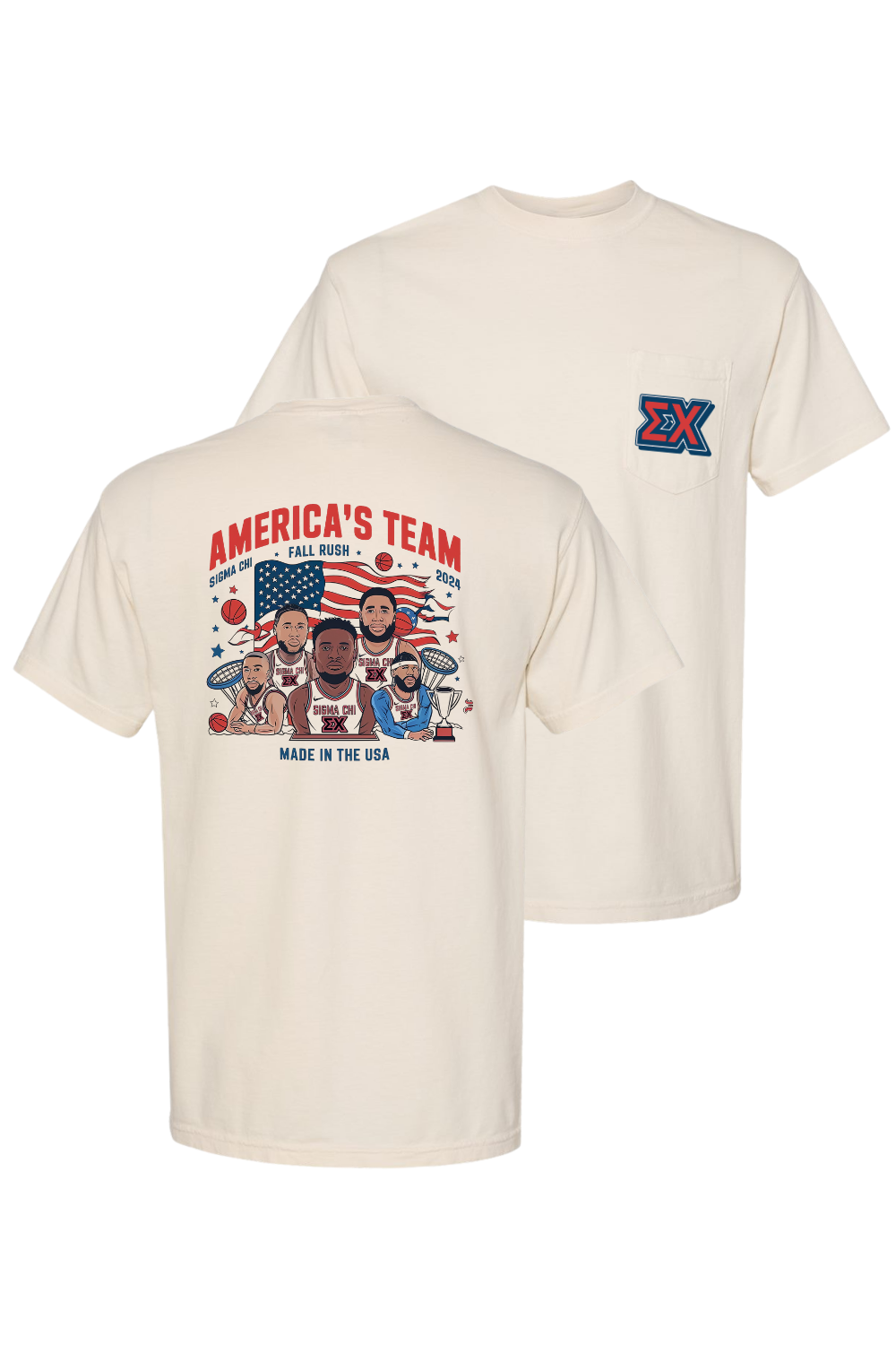 Custom America's Team Fall Rush