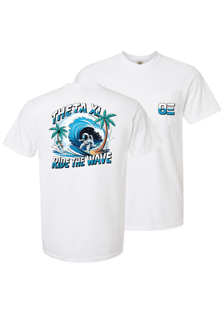 Custom Theta Xi Ride The Wave