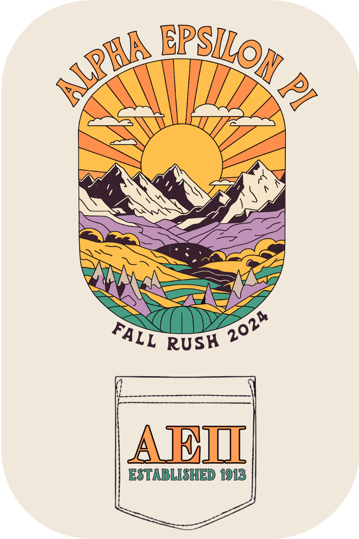 Custom Alpha Epsilon Phi Fall Rush